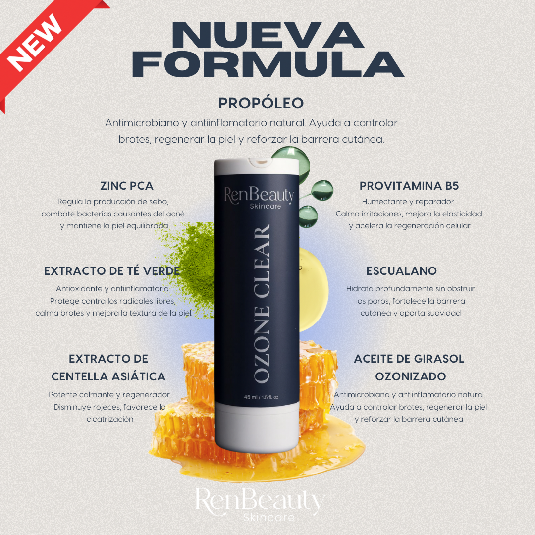 Ozone Clear  Hidratante purificante y equilibrante